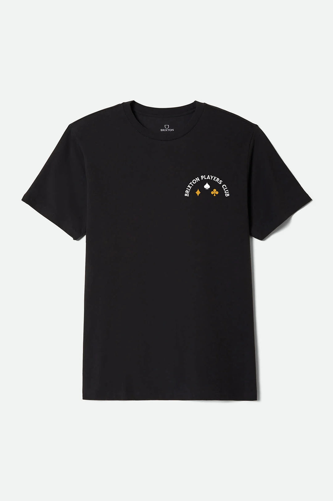 Brixton Men's Vanguard Short Sleeve Standard T-Shirt - Black - Sun Diego Boardshop