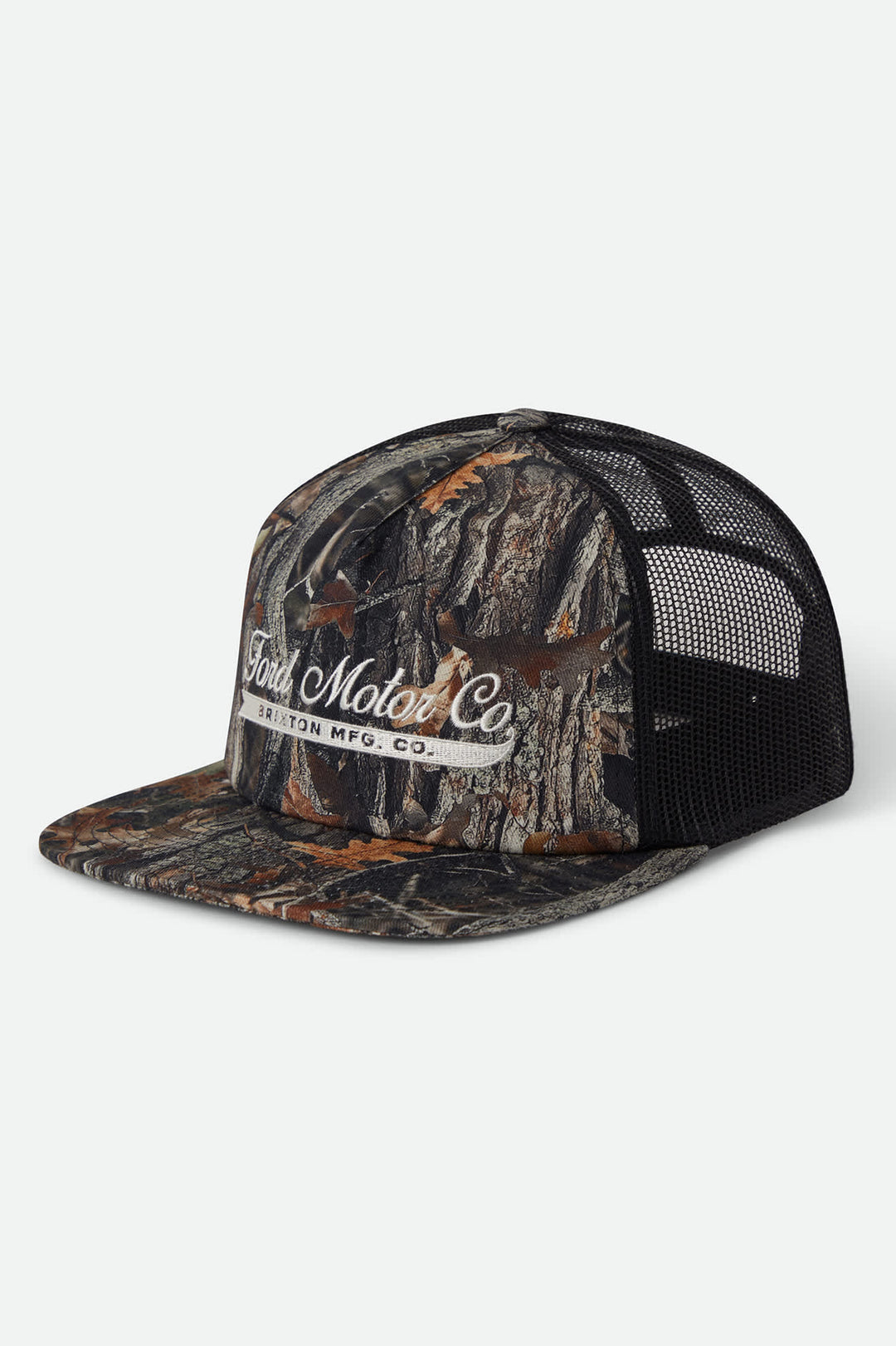 Brixton Men's Ford X Brixton Trucker Hat - Boxwood Green - Sun Diego Boardshop