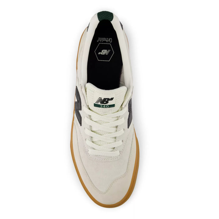New Balance Men's NB Numeric 340 Skate Shoe - Sea Salt/Black - Sun Diego Boardshop