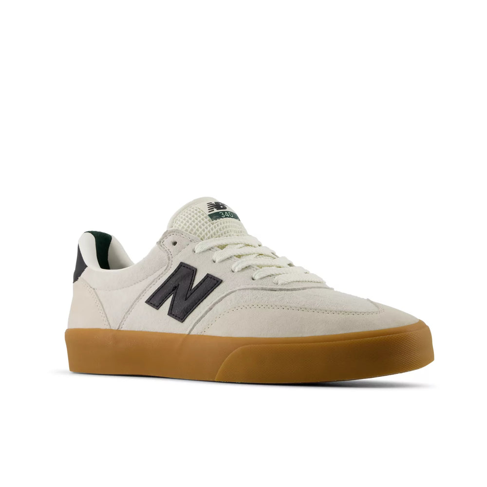 New Balance Men's NB Numeric 340 Skate Shoe - Sea Salt/Black - Sun Diego Boardshop