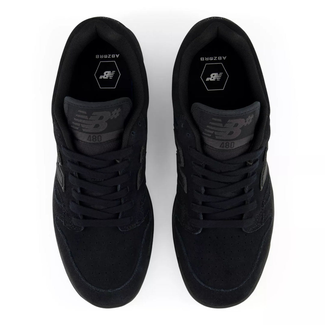 New Balance Men's Numeric 480 - Black Black - Sun Diego Boardshop