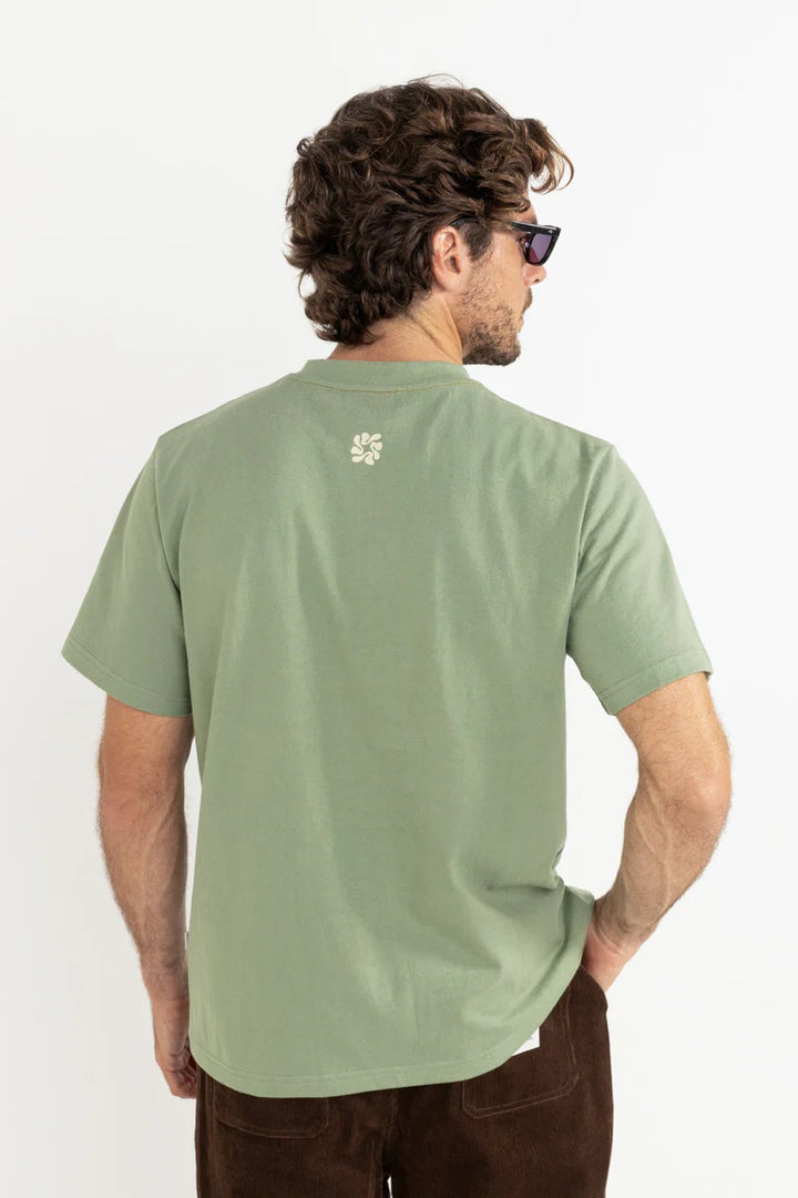 Rhythm Grange Vintage Short Sleeve T-Shirt - Sage - Sun Diego Boardshop