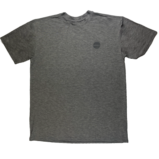 SUNDIEGO TECH TEE  - Heather Grey - Sun Diego Boardshop