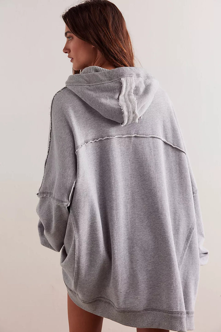 Free People We The Free We Hoodie - HEATHER GREY - Sun Diego Boardshop