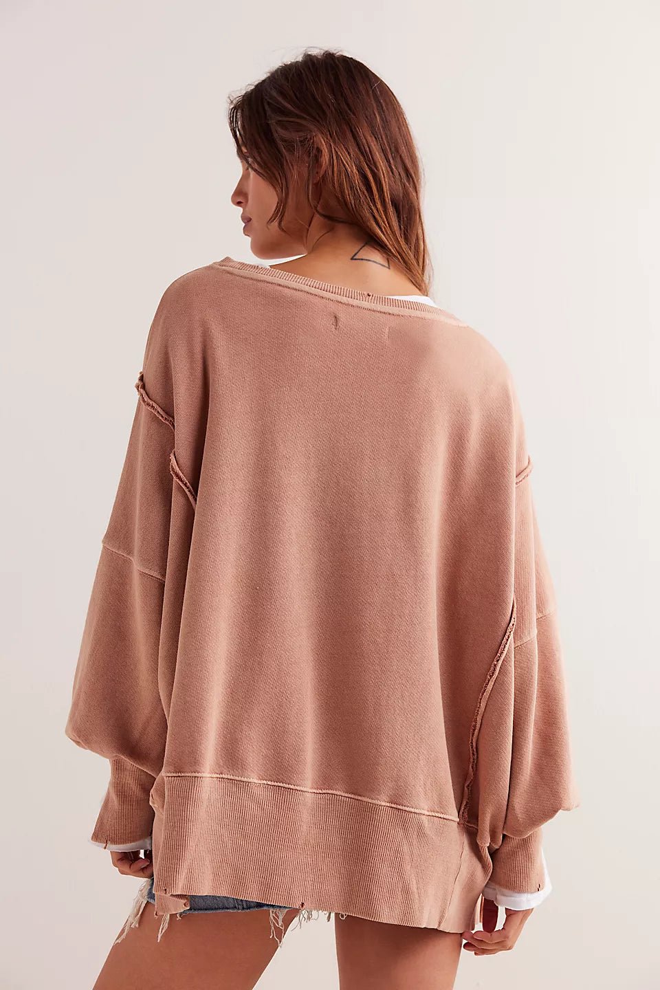 Free People We The Free Graphic Camden Pullover - Mirrored Horses - Sun Diego Boardshop