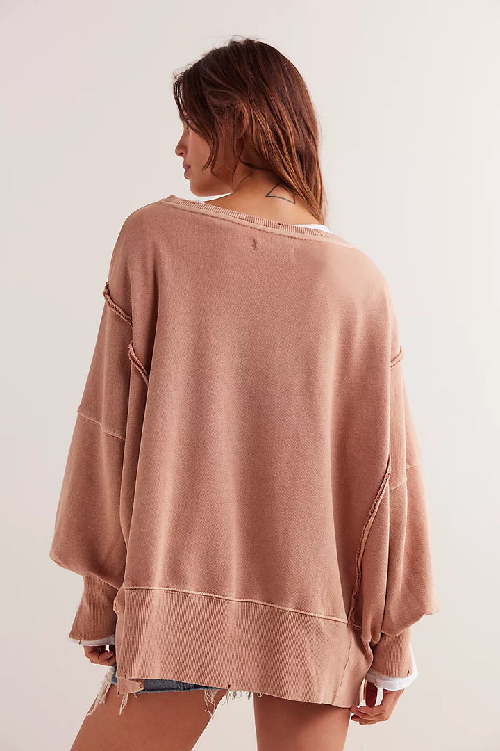 Free People We The Free Graphic Camden Pullover - Mirrored Horses - Sun Diego Boardshop