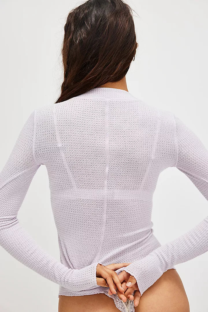 Free People Going Places Cardi - Lavender Ice