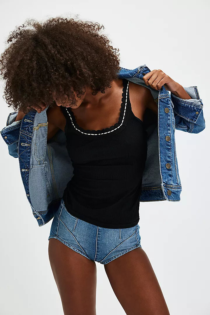 Free People Only You Tank - Black - Sun Diego Boardshop