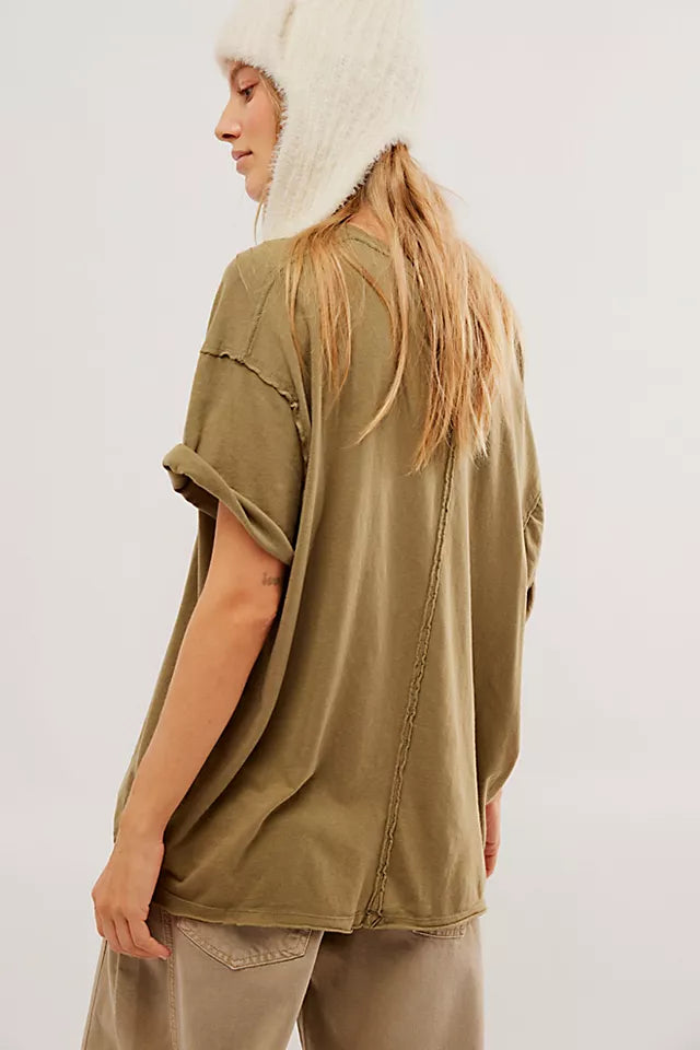 Free People We The Free Nina Tee - Willow - Sun Diego Boardshop