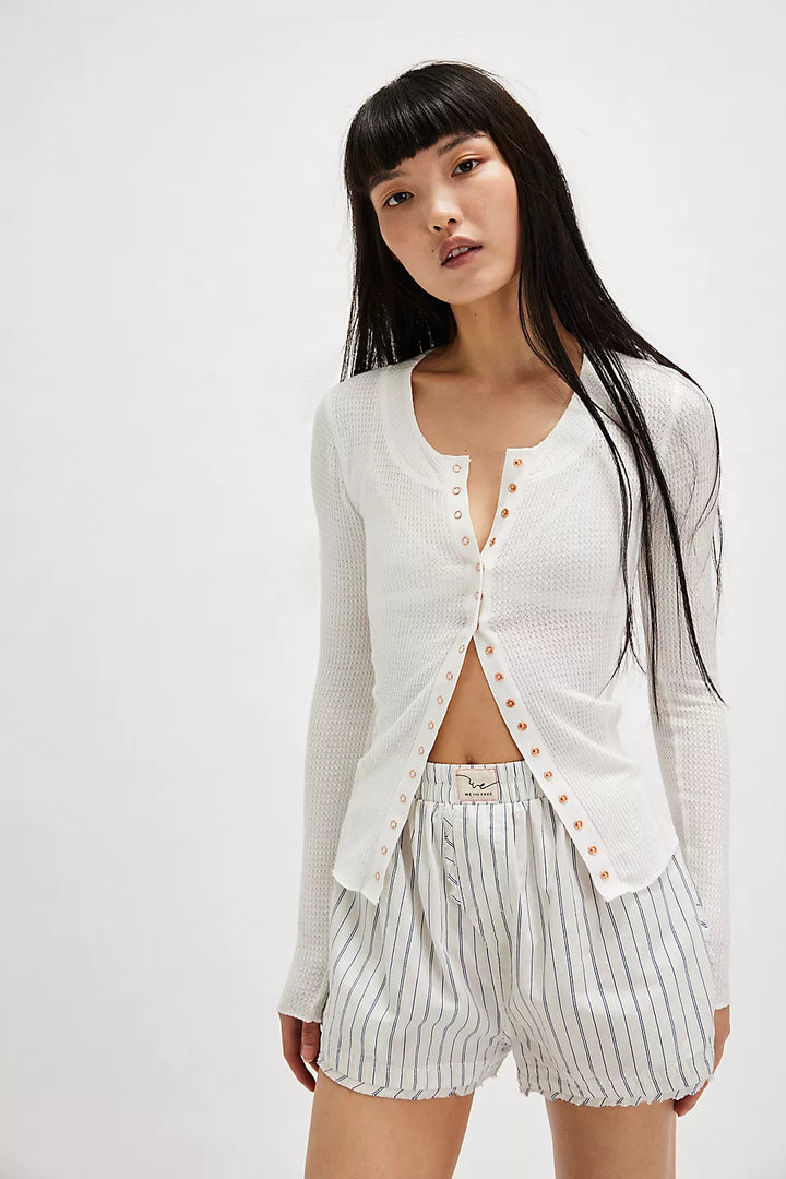 Free People Going Places Cardi - IVORY - Sun Diego Boardshop