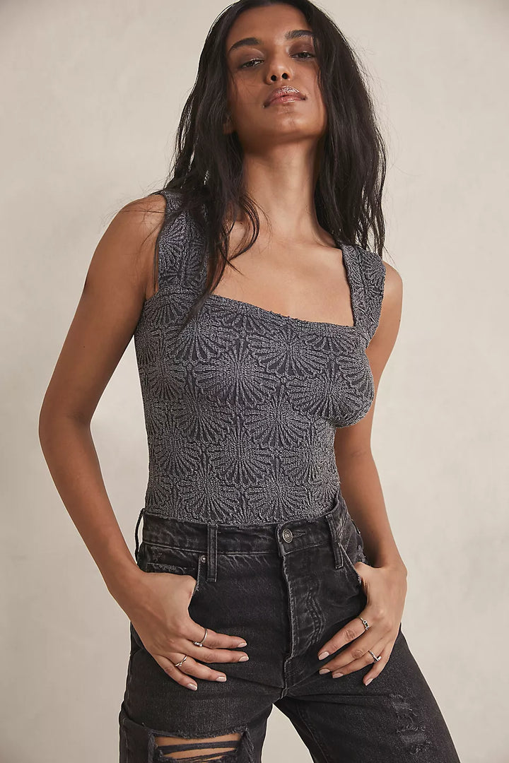 Free People Love Letter Cami - Black - Sun Diego Boardshop