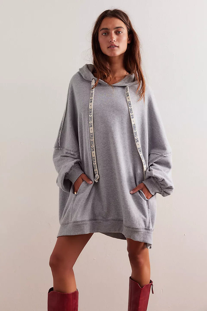 Free People We The Free We Hoodie - HEATHER GREY - Sun Diego Boardshop