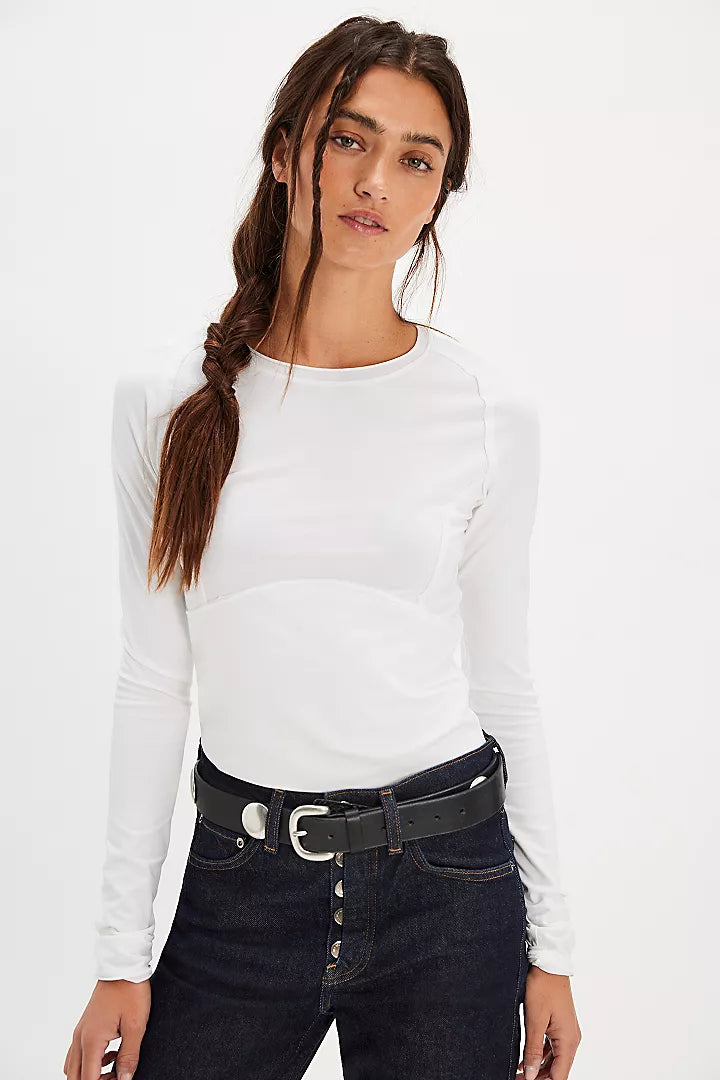 Free People We The Free Protagonist Long Sleeve - Black - Sun Diego Boardshop