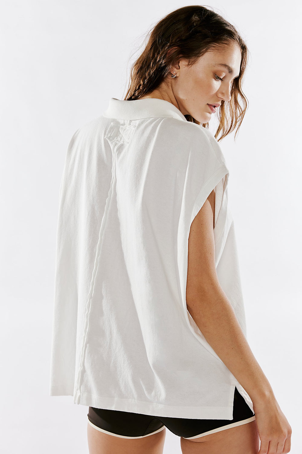 Free People We The Free Keep On Polo - Clean Ivory - Sun Diego Boardshop