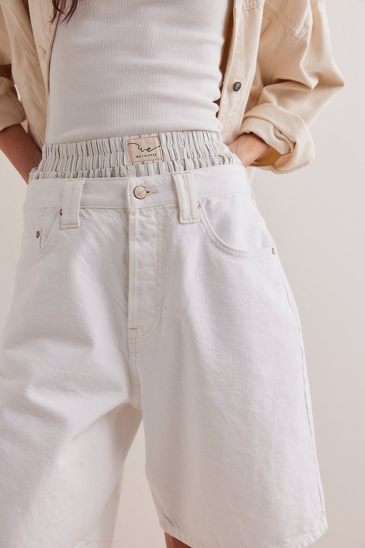 Free People We The Free Montana Shorts - Snowfall - Sun Diego Boardshop