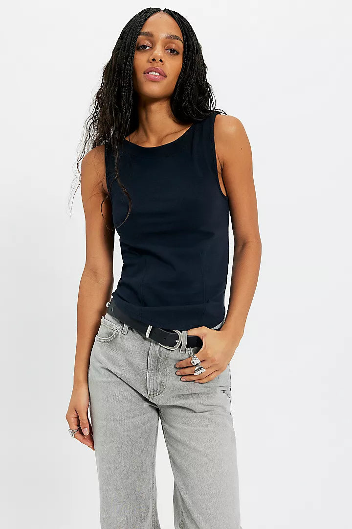 Free People We The Free Iconic Tank - Black - Sun Diego Boardshop