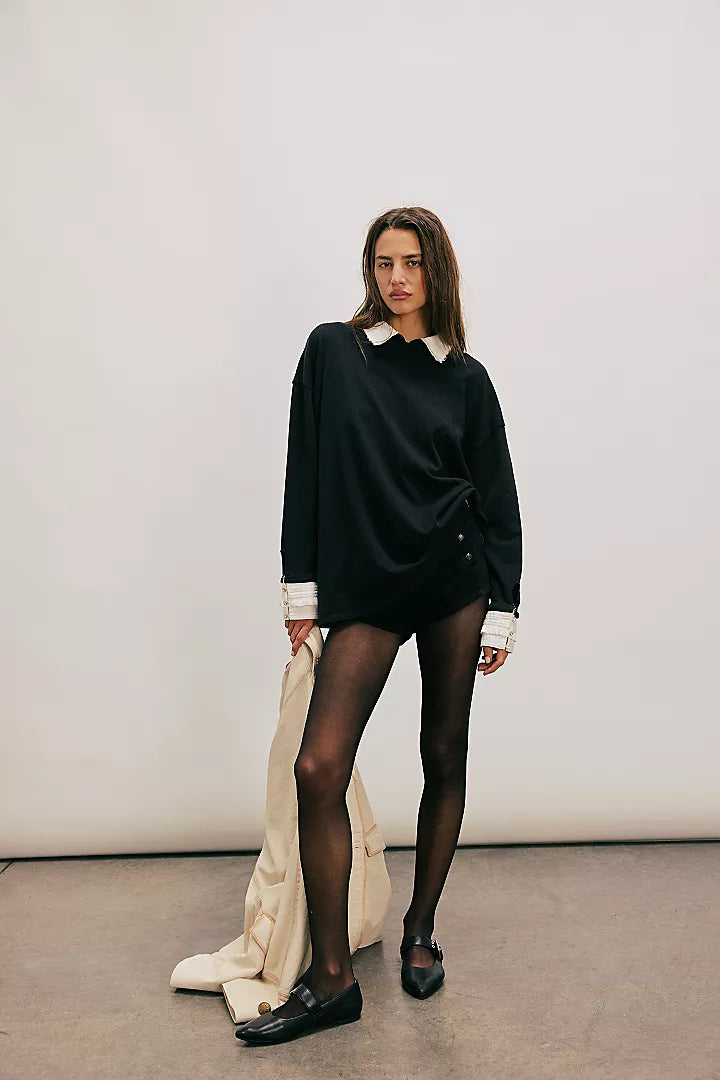 Free People Gianna Twofer - Black Combo - Sun Diego Boardshop