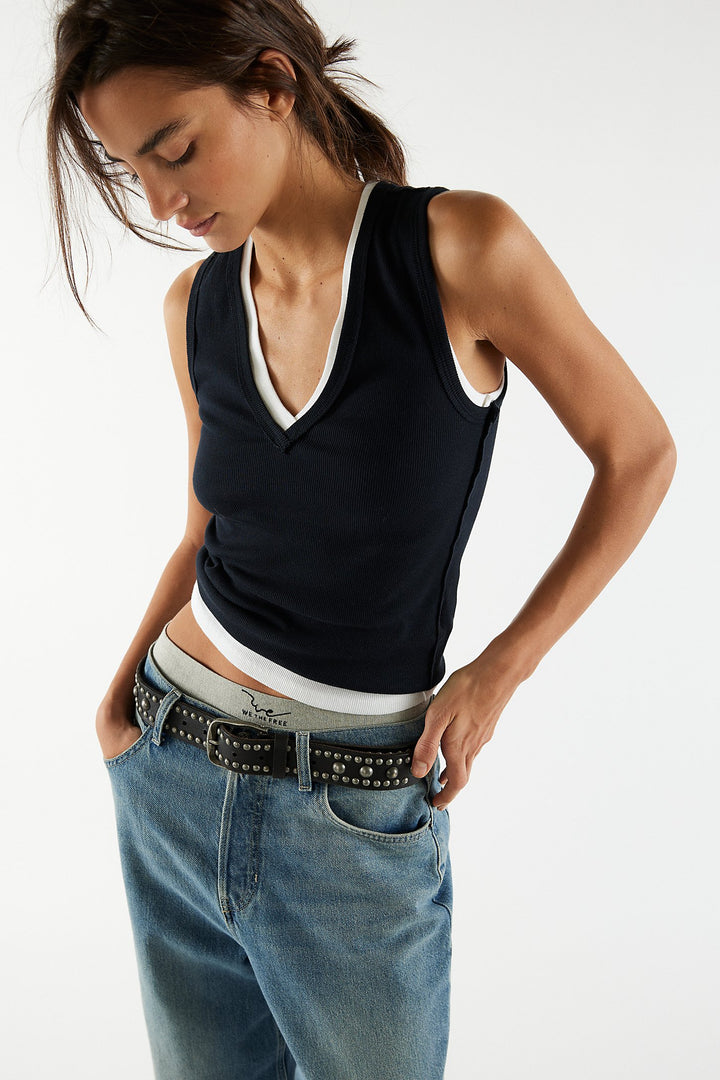 Free People We The Free Neria Tank - Black - Sun Diego Boardshop