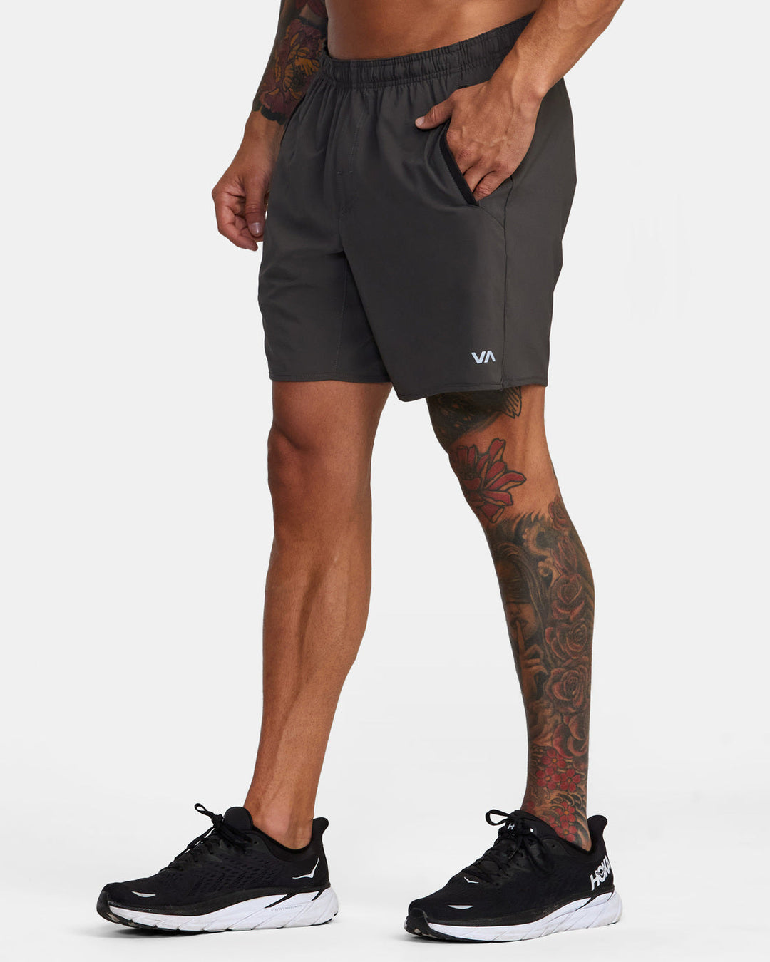 RVCA Yogger Stretch 17" Short - Slate - Sun Diego Boardshop