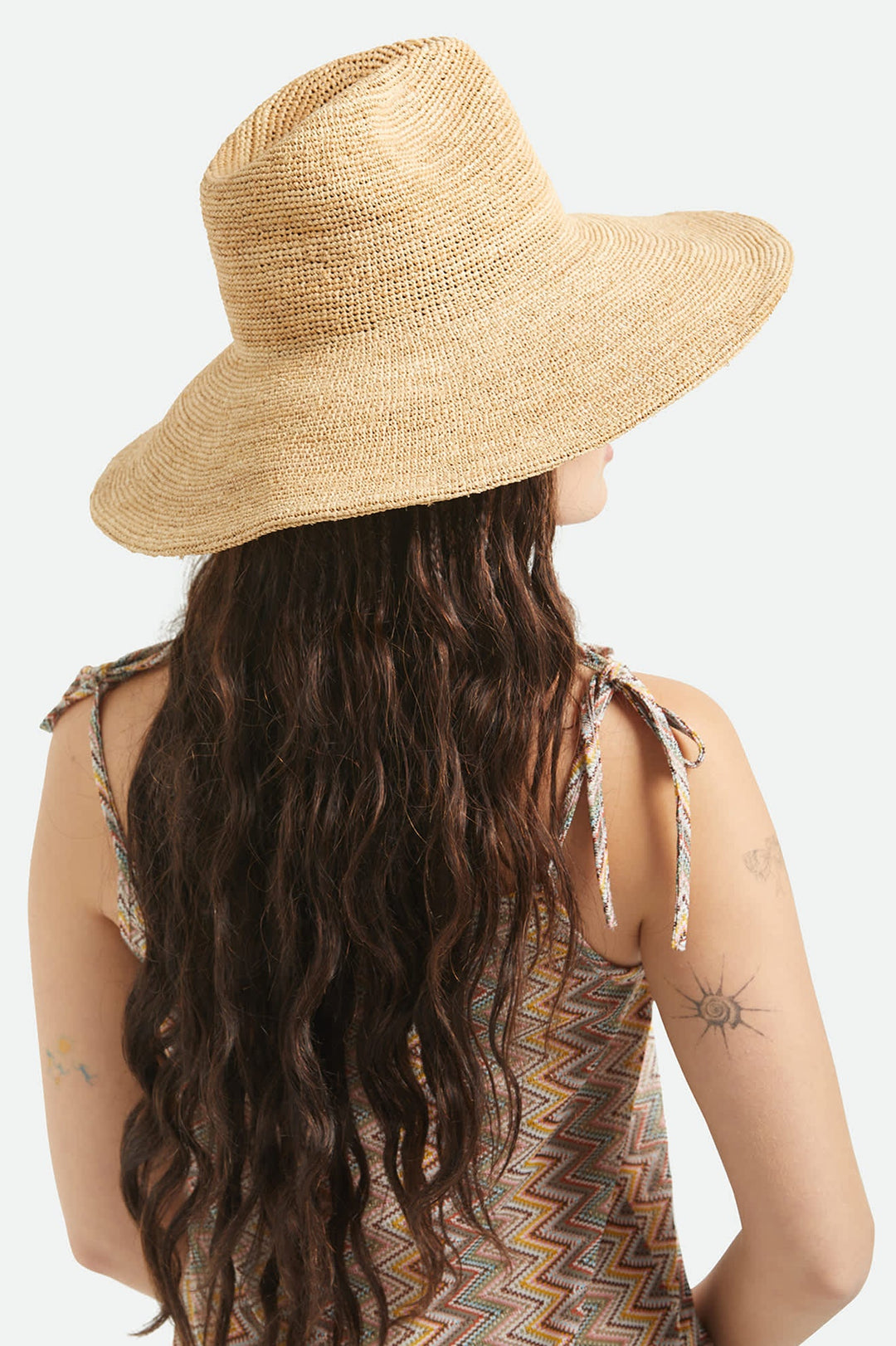 Brixton Women's Helena Straw Sun Hat - Tan - Sun Diego Boardshop