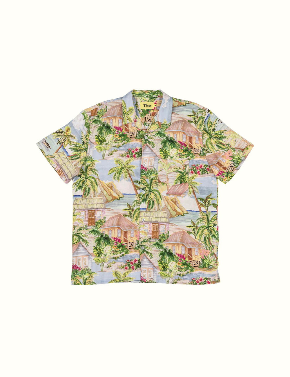 Duvin VACATION DAZE BUTTONUP  - BLUE - Sun Diego Boardshop