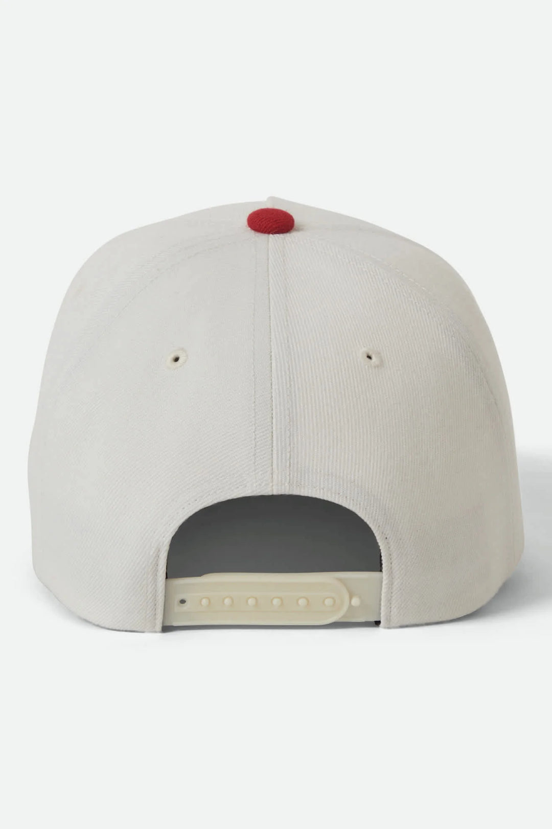 Brixton Crest Netplus Snapback - Off White/Adrenaline Rush