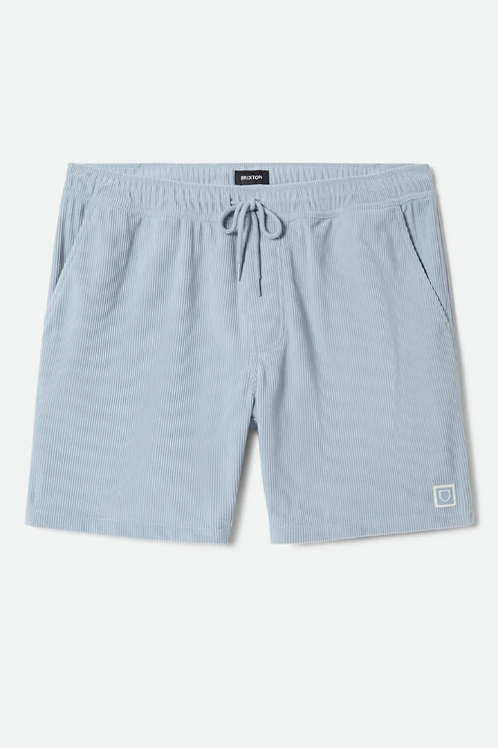 Brixton Men's Everyday Corduroy Short - Dusty Blue - Sun Diego Boardshop