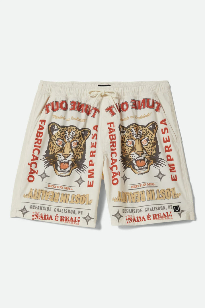Brixton Men's Everyday Stretch Hybrid Short 7" - Lost In Reality - Sun Diego Boardshop