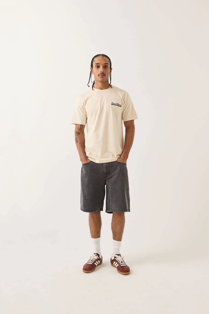 Brixton Men's Ford 71 Pickup T-Shirt - Wimbledon White - Sun Diego Boardshop