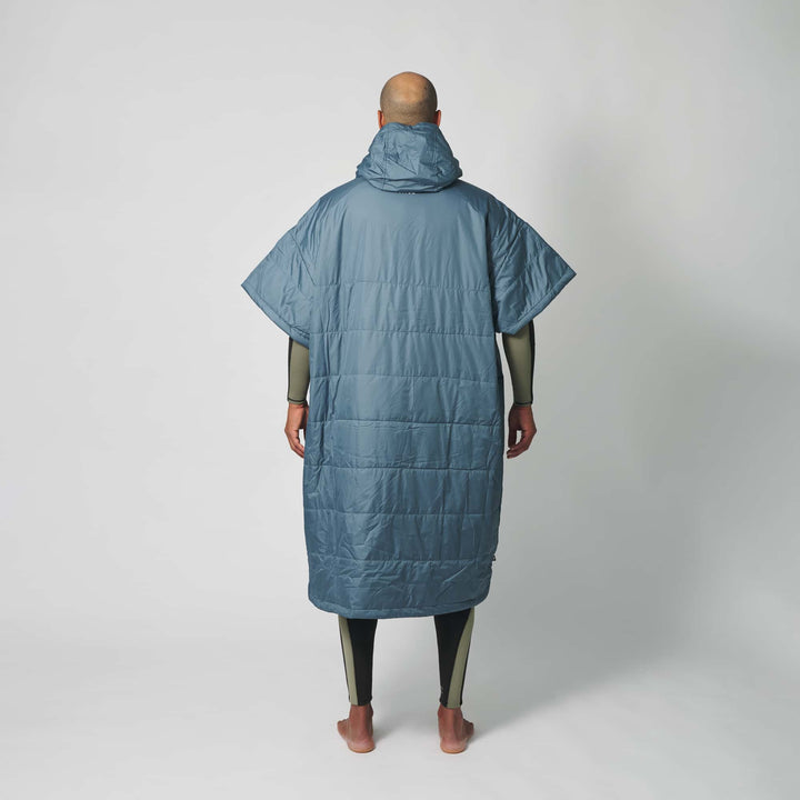 VOITED 2nd Edition Outdoor Poncho for Surfing, Camping, Vanlife & Wild Swimming - Marsh Grey / Graphite - Sun Diego Boardshop