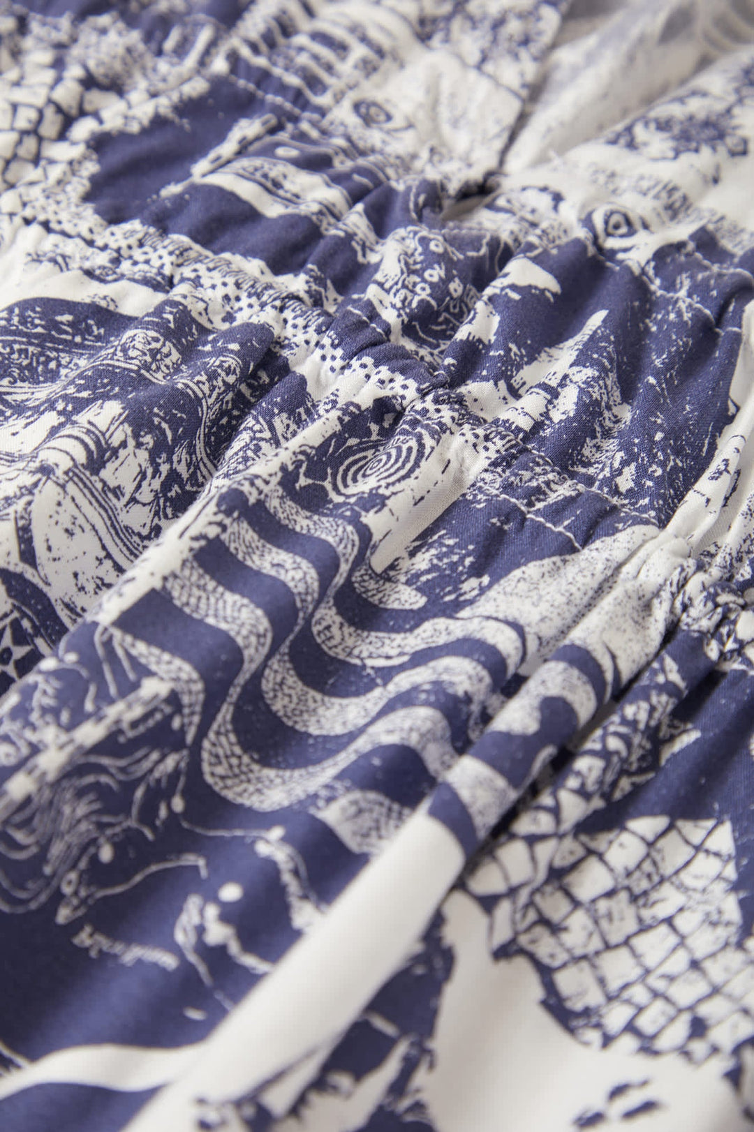Brixton Women's The Bells Dress - Navy/White Collage - Sun Diego Boardshop