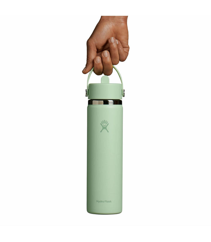 Hydro Flask 25 Oz Wide Mouth With Flex Straw Cap - Aloe - Sun Diego Boardshop