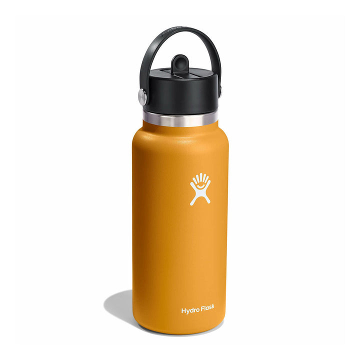 Hydro Flask 32 oz Wide Mouth with Flex Straw Cap - FOSSIL - Sun Diego Boardshop