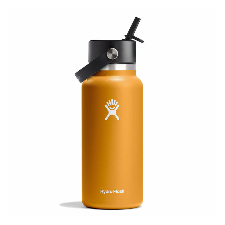 Hydro Flask 32 oz Wide Mouth with Flex Straw Cap - FOSSIL - Sun Diego Boardshop