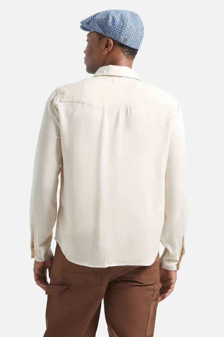 Brixton Cool Comfort Wayne Shirt - White Cap - Sun Diego Boardshop