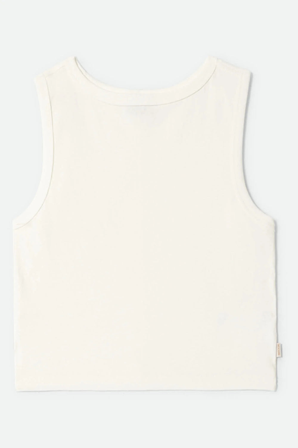 Brixton Women's Carefree Organic Garment Dye Cropped Tank - Off White - Sun Diego Boardshop