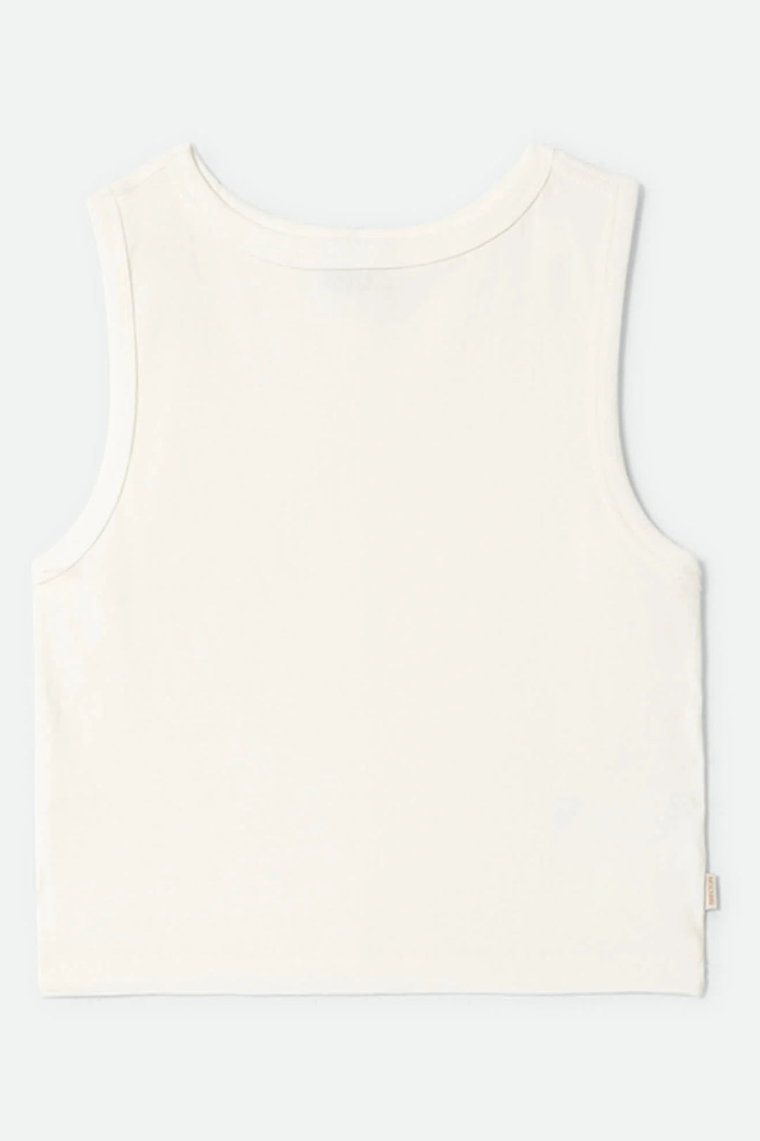 Brixton Women's Carefree Organic Garment Dye Cropped Tank - Off White - Sun Diego Boardshop