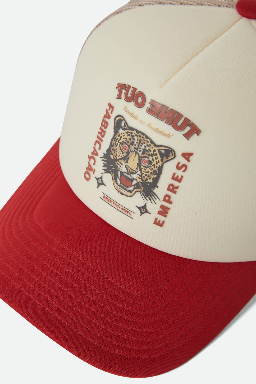 Brixton Lost In Reality Netplus Trucker Hat - Whitecap/Adrenaline Rush - Sun Diego Boardshop