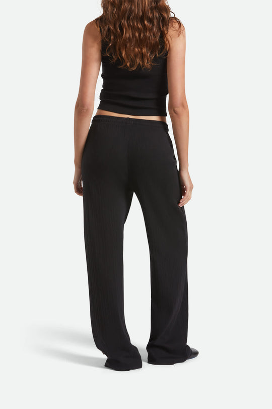 Brixton Pointelle Lounge Pant - Black - Sun Diego Boardshop