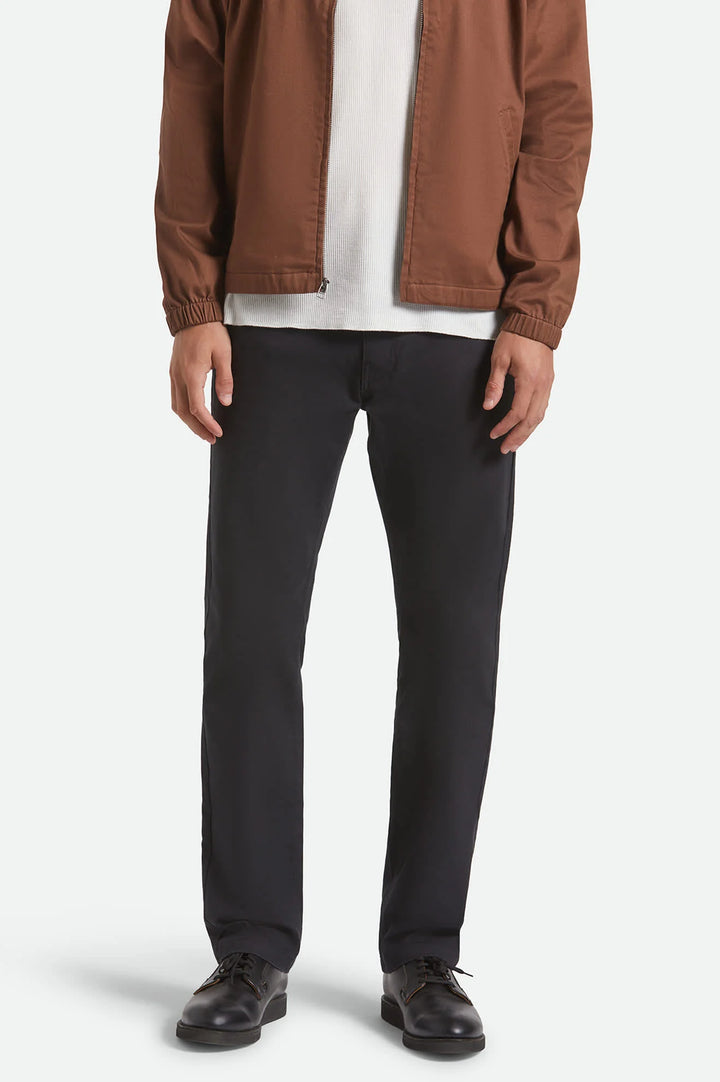 Brixton Men's Builders 5-Pocket Pant - Black - Sun Diego Boardshop