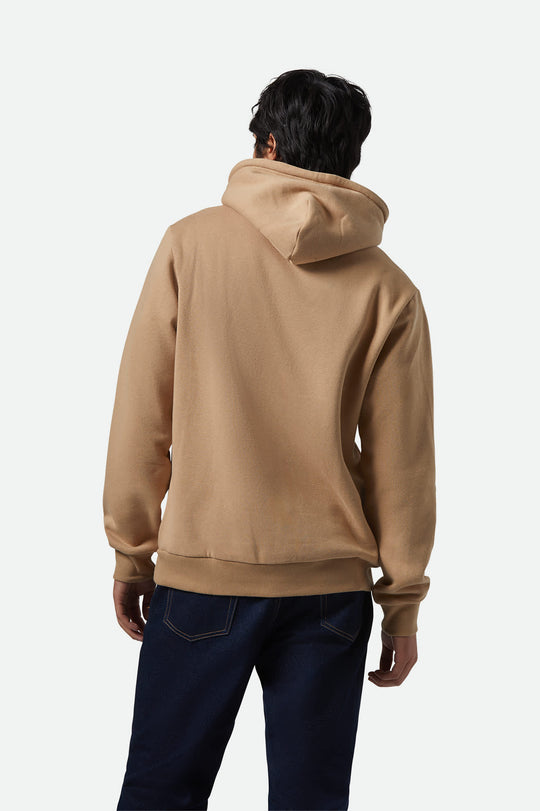 Brixton Keller Hoodie - SAND - Sun Diego Boardshop