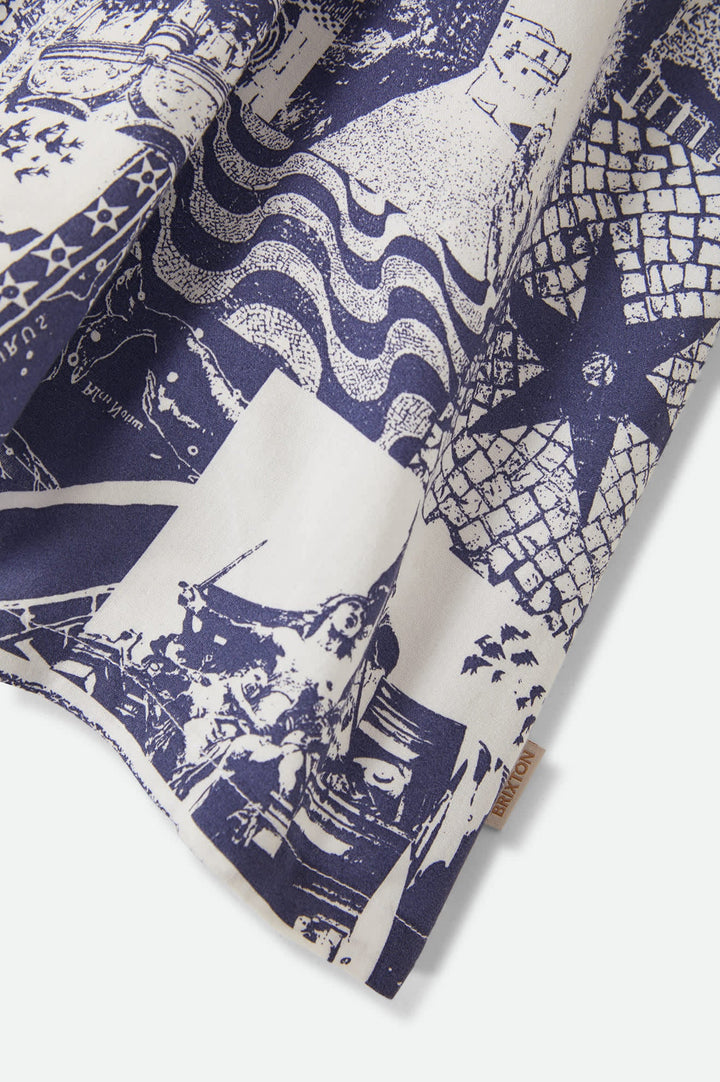 Brixton Women's The Bells Dress - Navy/White Collage - Sun Diego Boardshop