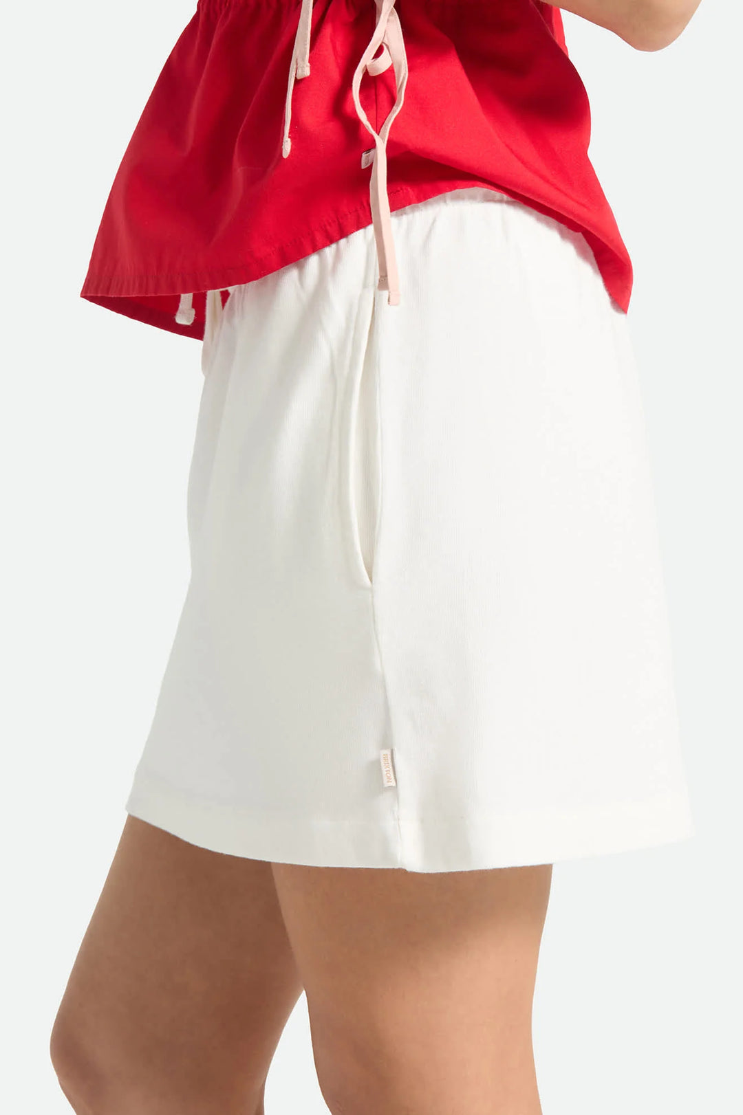 Brixton Women's Carefree Organic Garment Dye Lounge Skirt - Off White - Sun Diego Boardshop