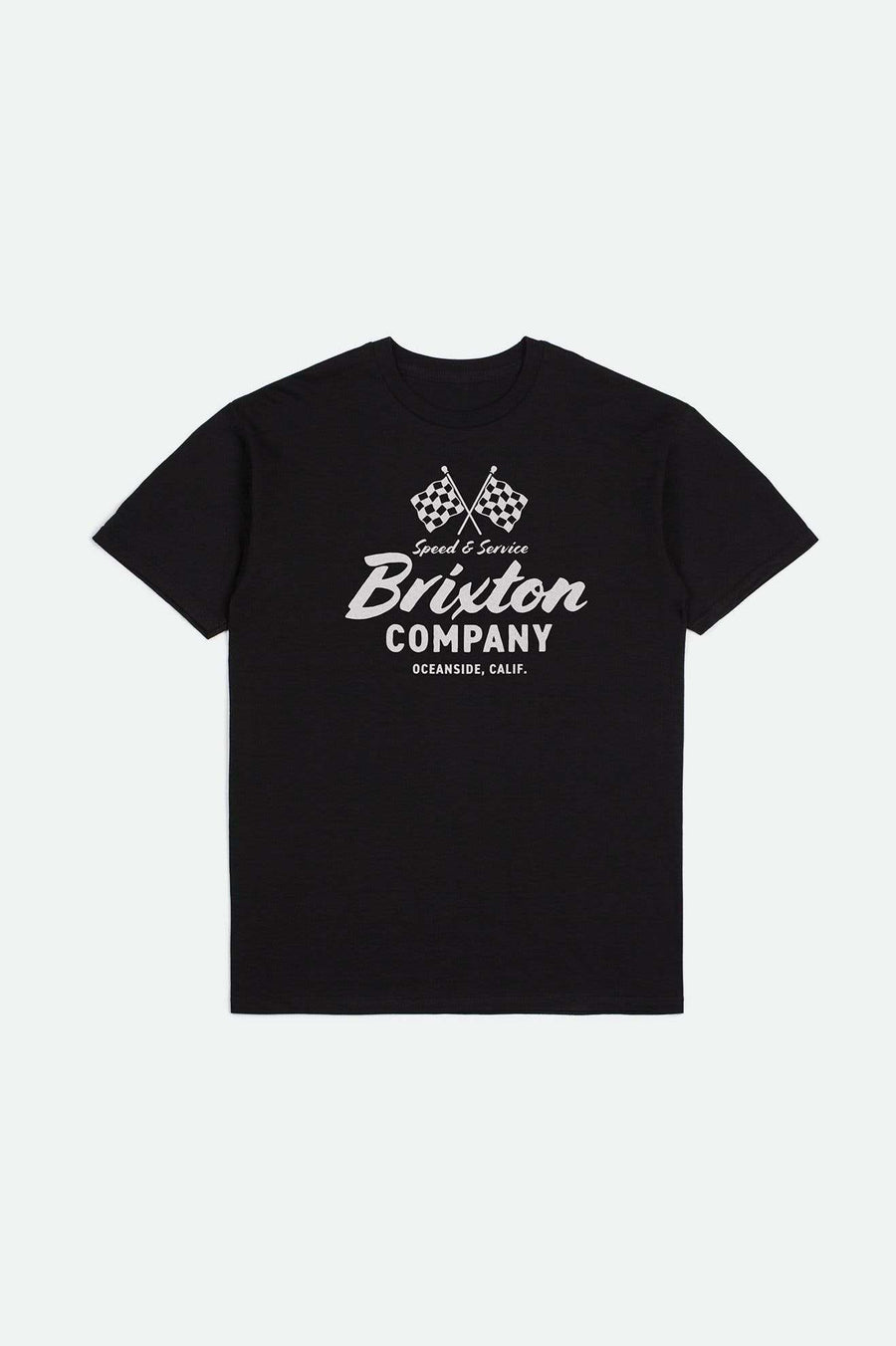 Brixton Wayburn S/S Standard T-Shirt - BLACK - Sun Diego Boardshop