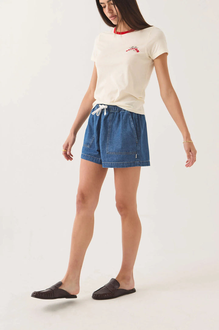 Brixton Women's Everyday Women's Short - Medium Chambray - Sun Diego Boardshop