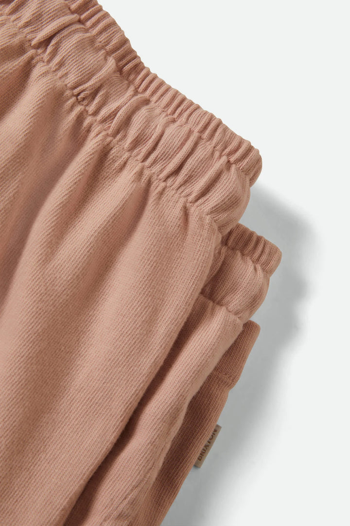 Brixton Women's Carefree Organic Garment Dye Lounge Skirt - Silver Pink - Sun Diego Boardshop