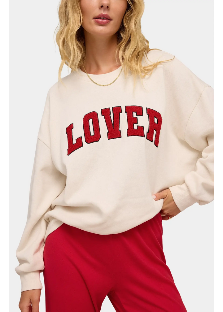 Z-Supply Oversized Lover Sweatshirt - VANILLA ICE - Sun Diego Boardshop