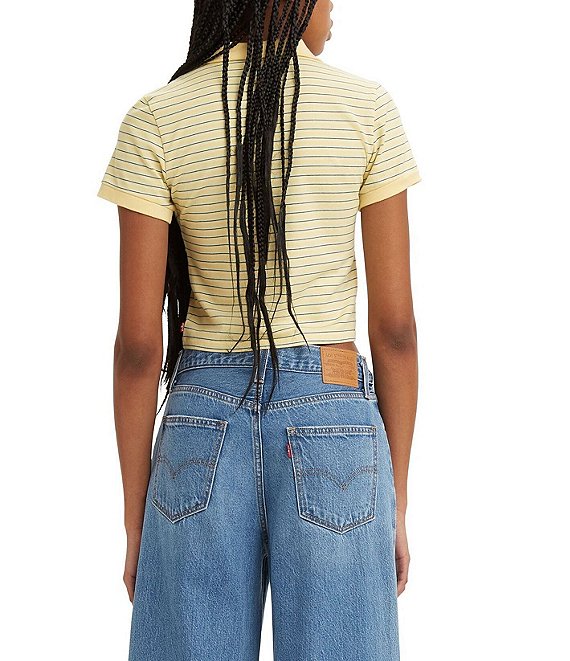 Levi's Bonnie Shrunken Polo Shirt - Sunlight - Sun Diego Boardshop