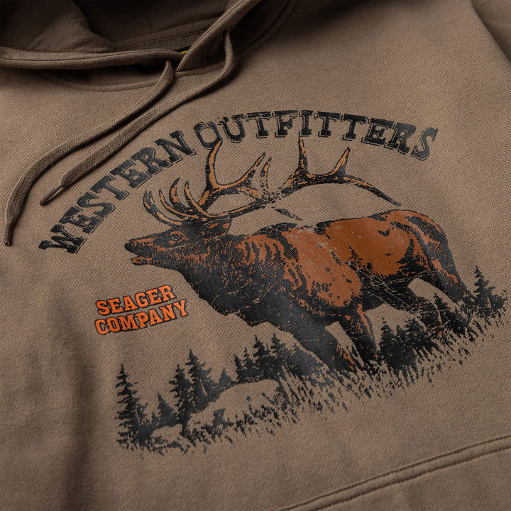 Seager Western Outfitters Hoodie - Walnut - Sun Diego Boardshop
