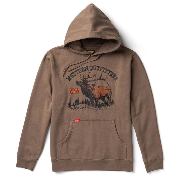 Seager Western Outfitters Hoodie - Walnut - Sun Diego Boardshop